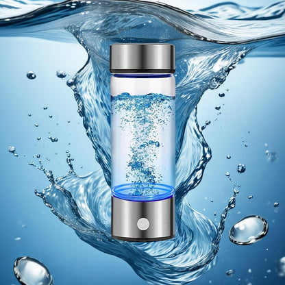 Portable Hydrogen Water Generator with SPE PEM Technology for Enhanced Hydration at Home, Office, Travel, and Exercise