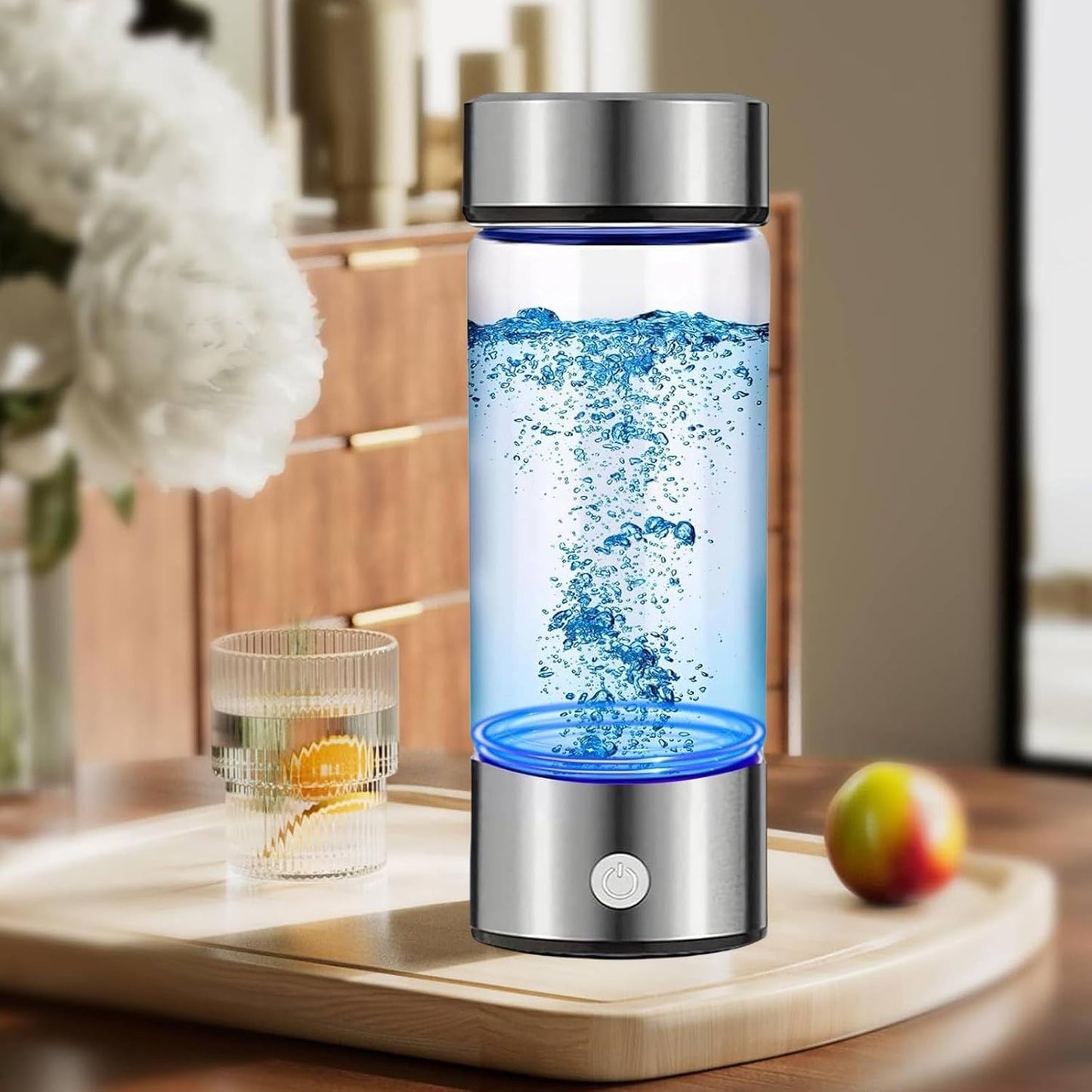 Portable Hydrogen Water Generator with SPE PEM Technology for Enhanced Hydration at Home, Office, Travel, and Exercise
